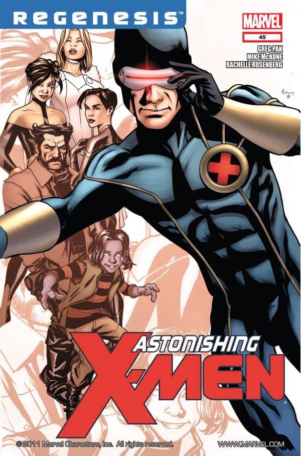 Astonishing X-Men #45 cover