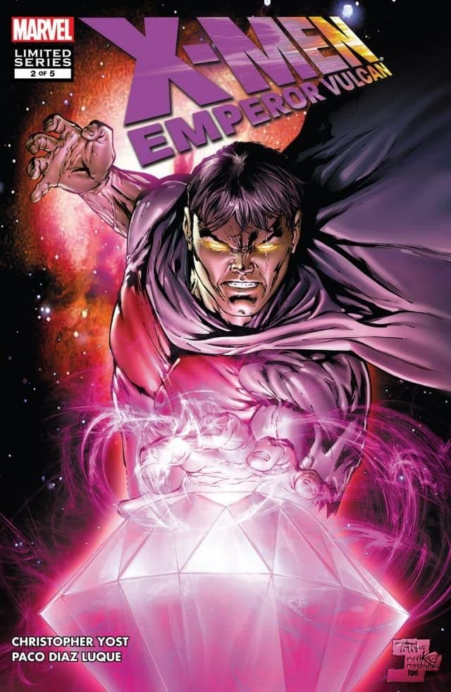 X-Men: Emperor Vulcan #2 cover
