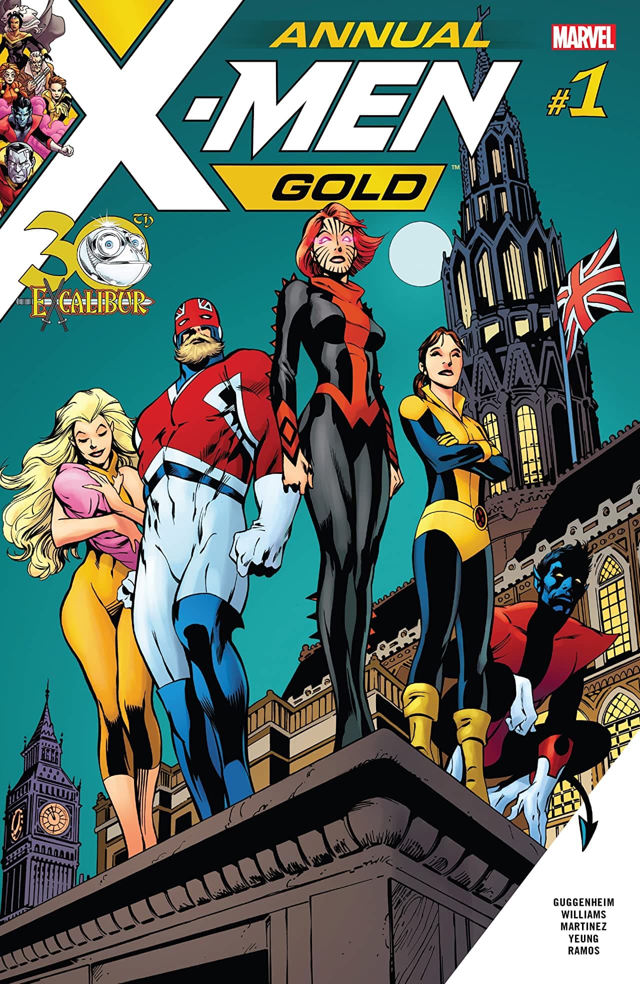 X-Men: Gold Annual #1 cover
