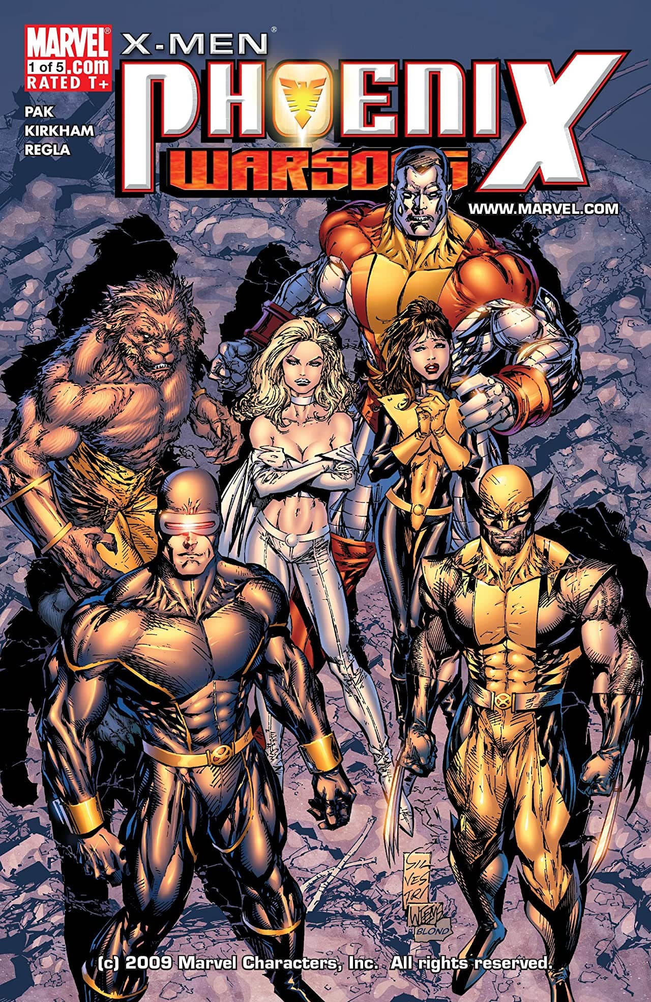 X-Men: Phoenix - Warsong cover — © Marvel Comics