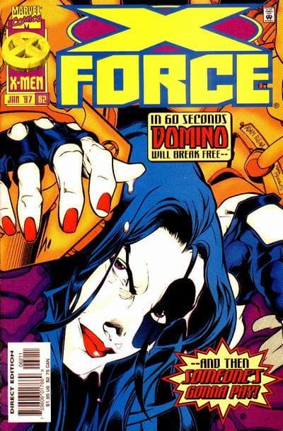 X-Force #62 cover