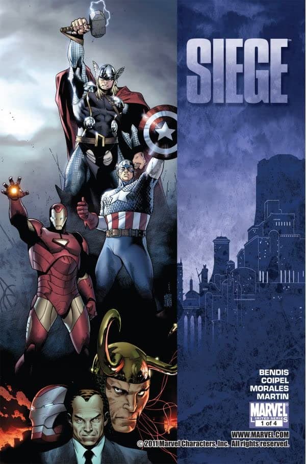 Siege cover — © Marvel Comics