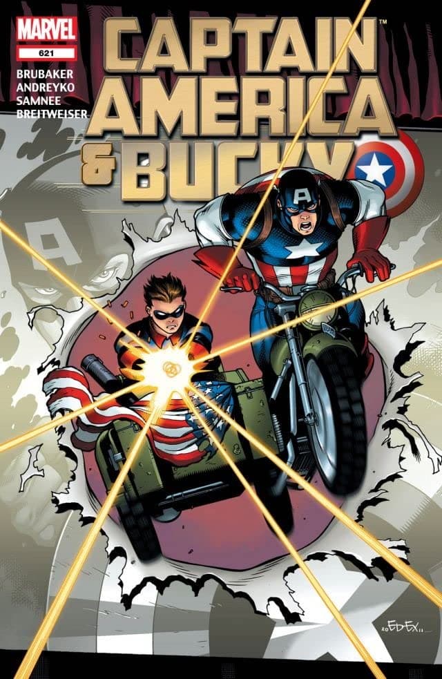 Captain America and Bucky #621 cover