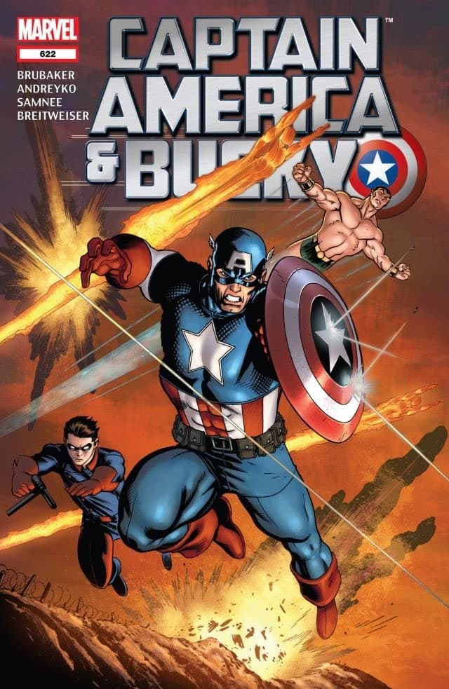 Captain America and Bucky #622 cover