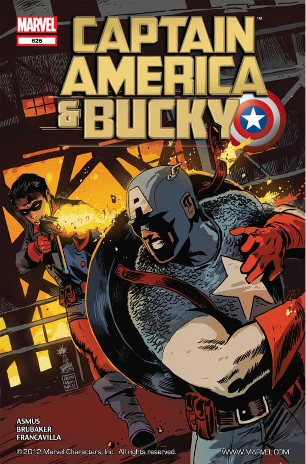 Captain America and Bucky #626 cover