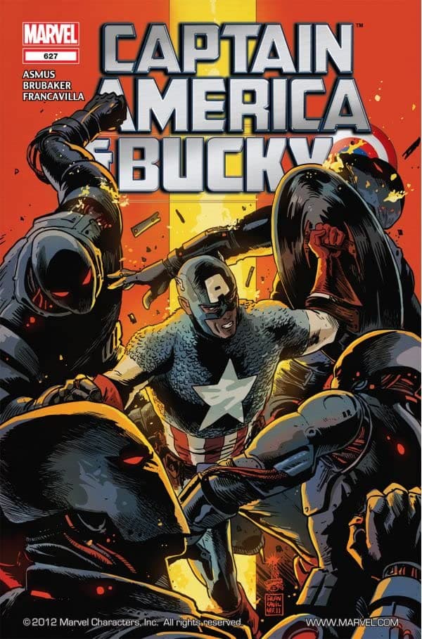 Captain America and Bucky #627 cover