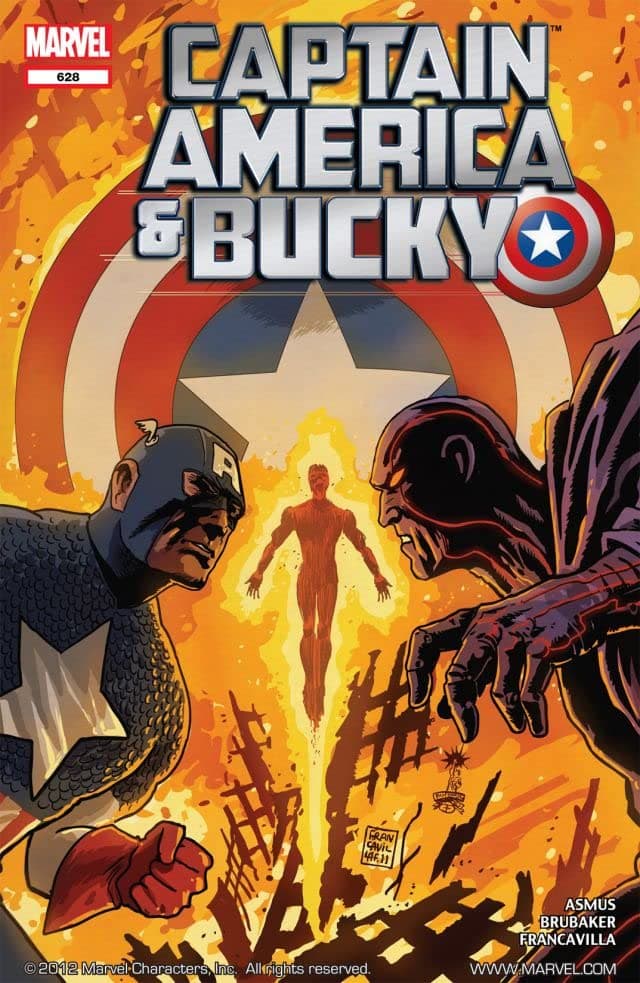 Captain America and Bucky #628 cover