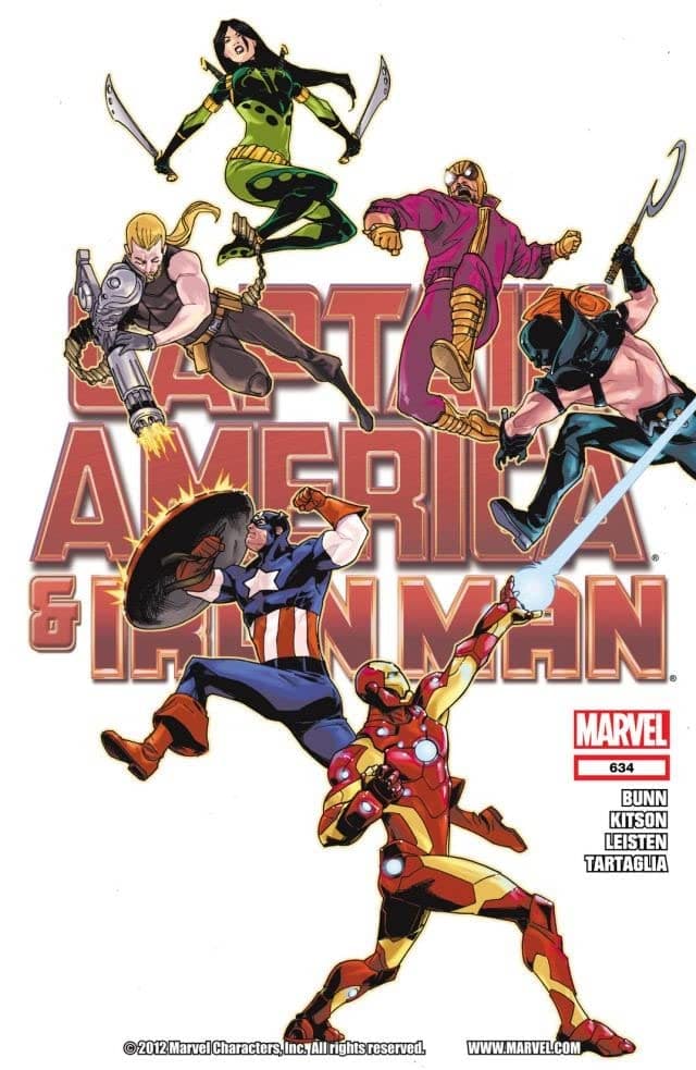 Captain America and Iron Man #634 cover