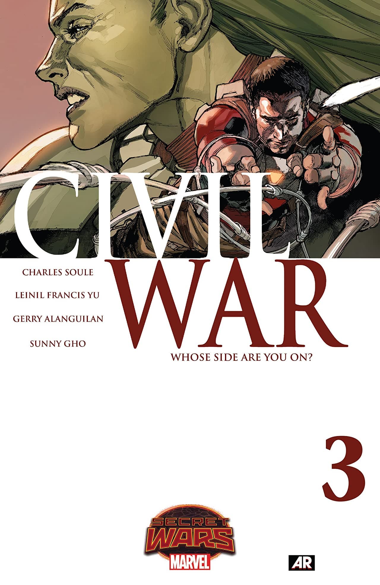 Civil War #3 cover