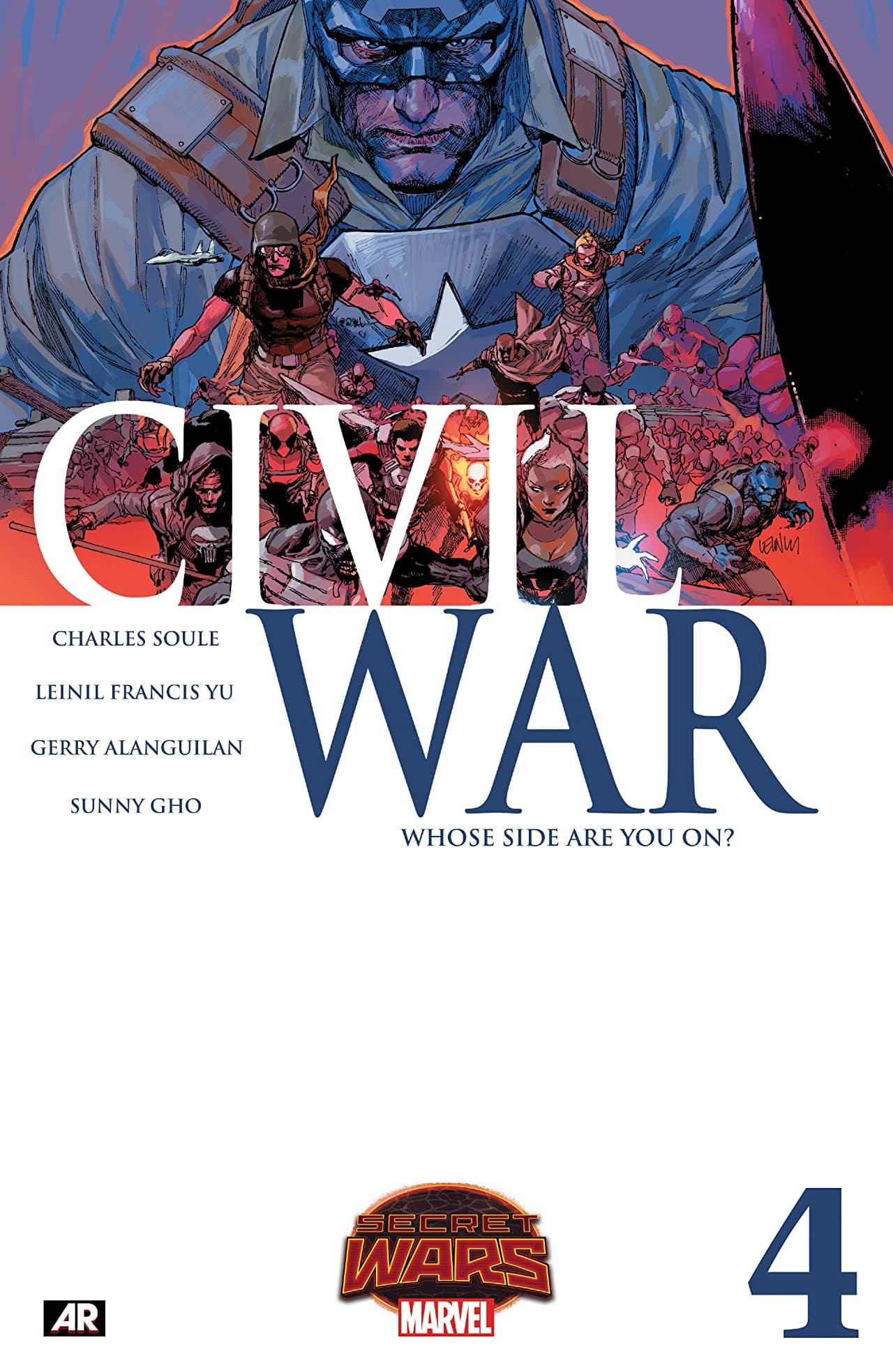 Civil War #4 cover