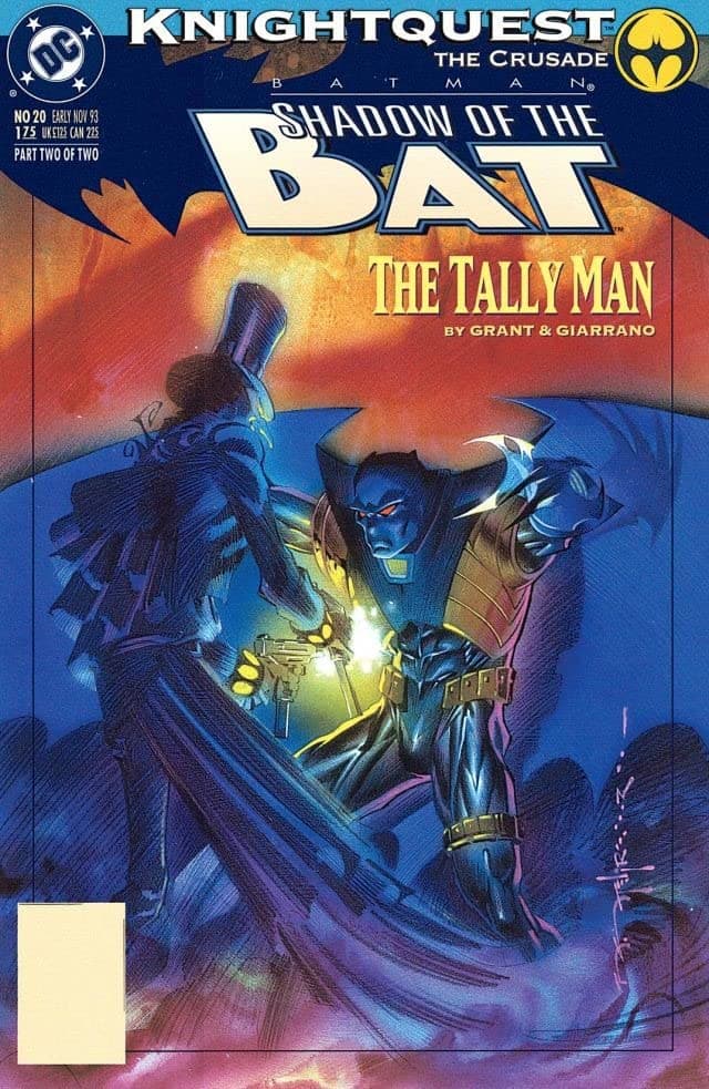 Batman: Shadow of the Bat #20 cover