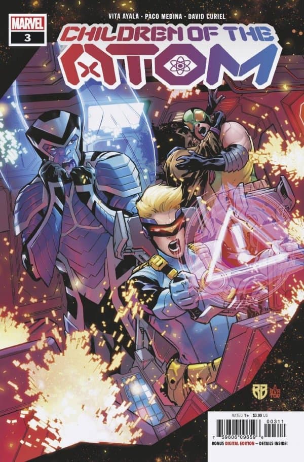 Children of the Atom #3 cover
