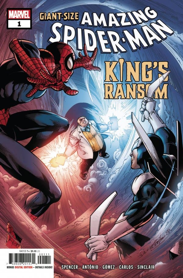 Giant-Size Amazing Spider-Man: King's Ransom #1 cover