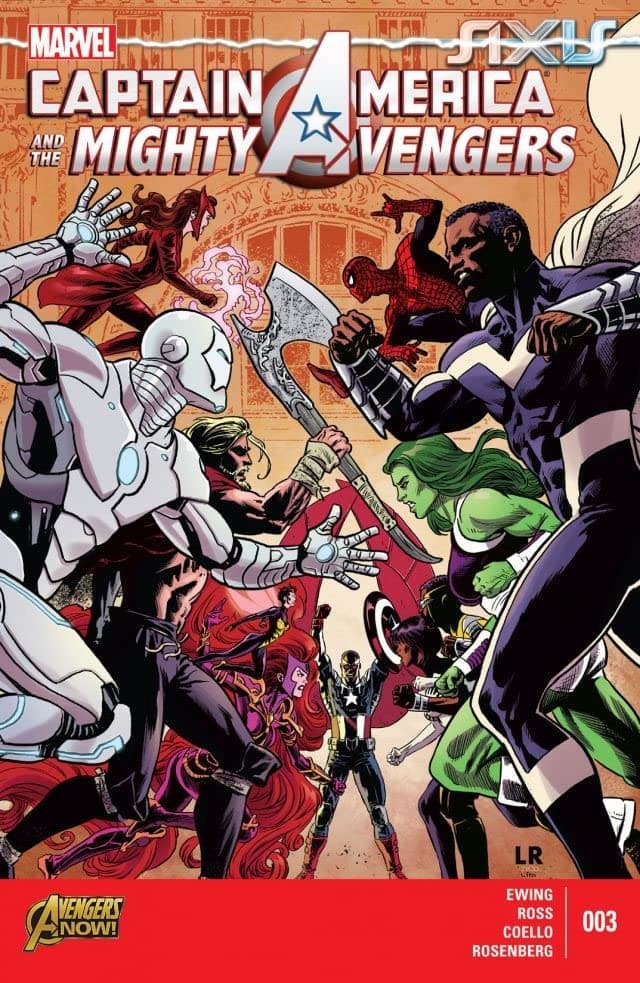 Captain America and the Mighty Avengers #3 cover