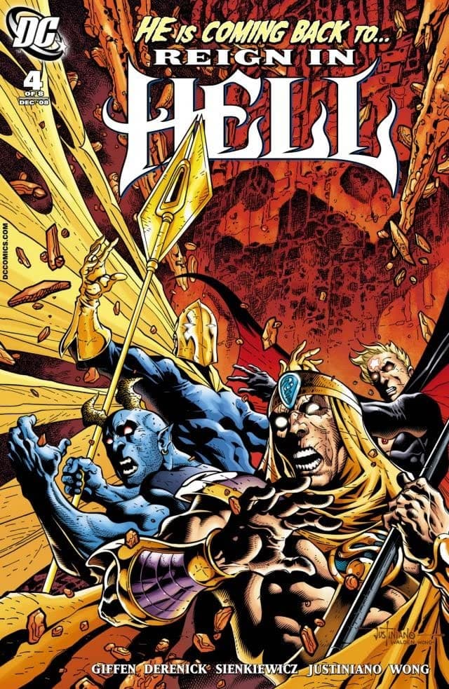 Reign in Hell #4 cover