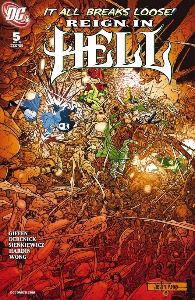 Reign in Hell #5 cover