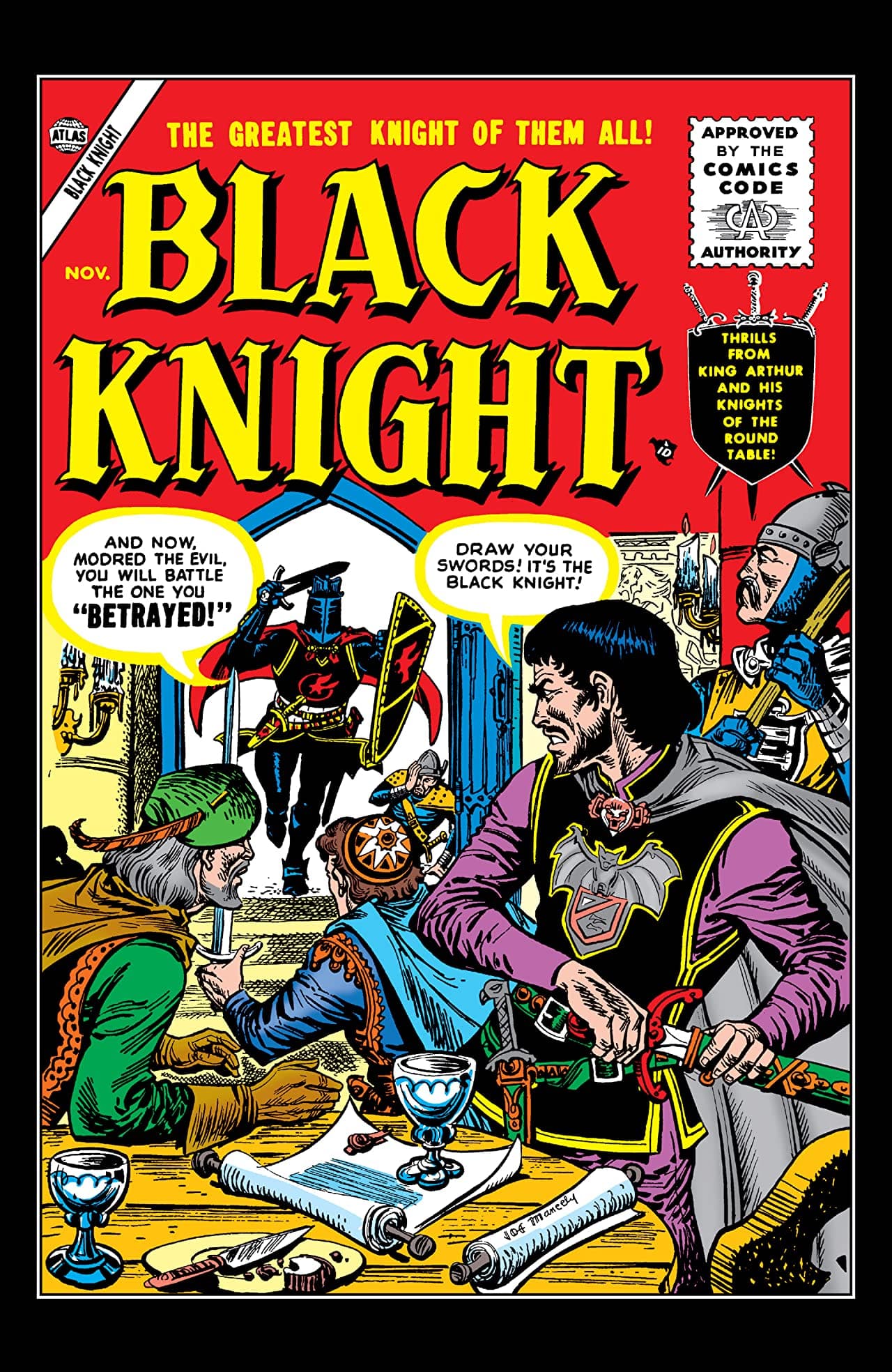 Black Knight #4 cover