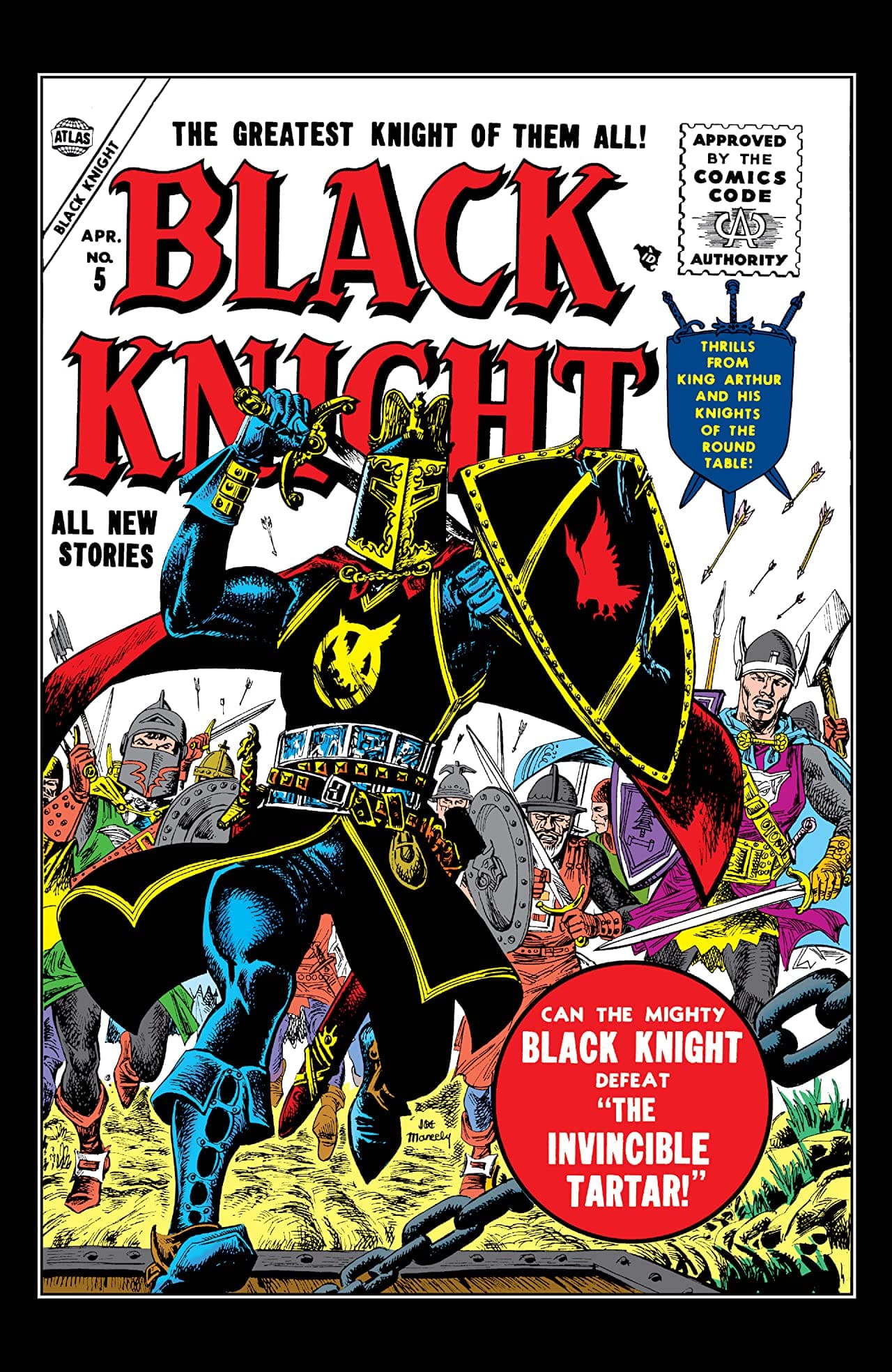 Black Knight #5 cover