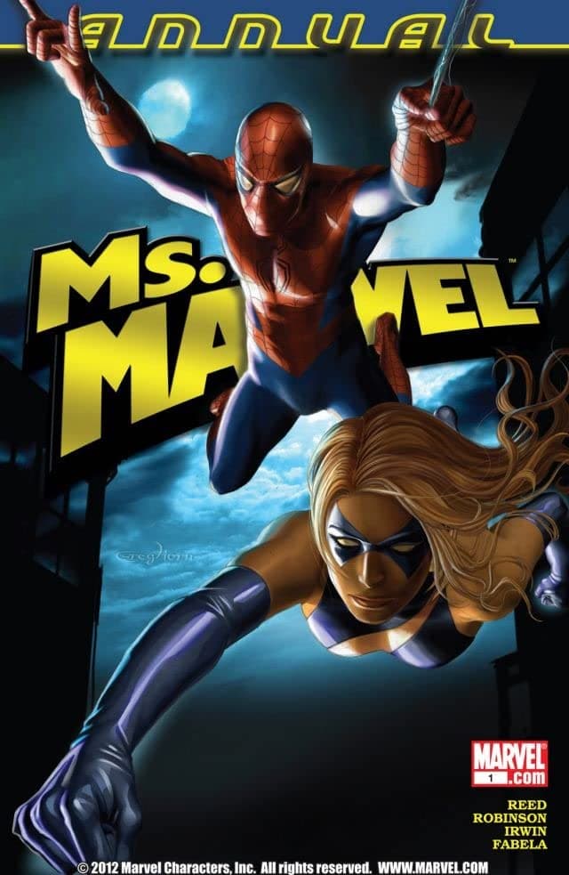 Ms. Marvel Annual #1 cover