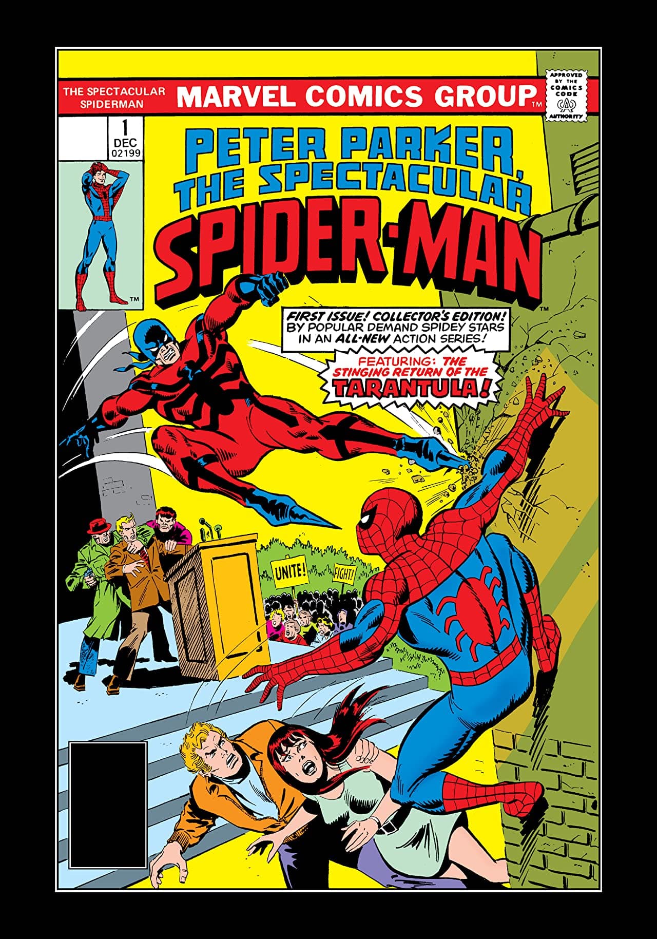The Spectacular Spider-Man #1 cover