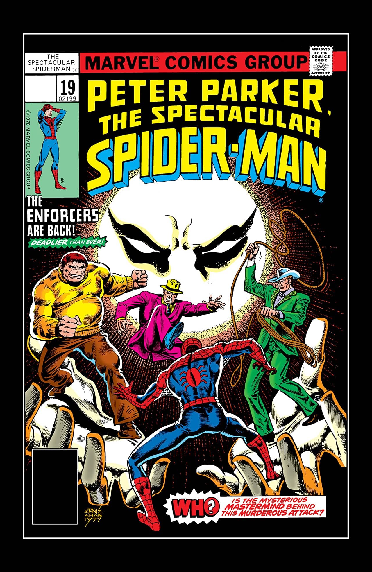 The Spectacular Spider-Man #19 cover