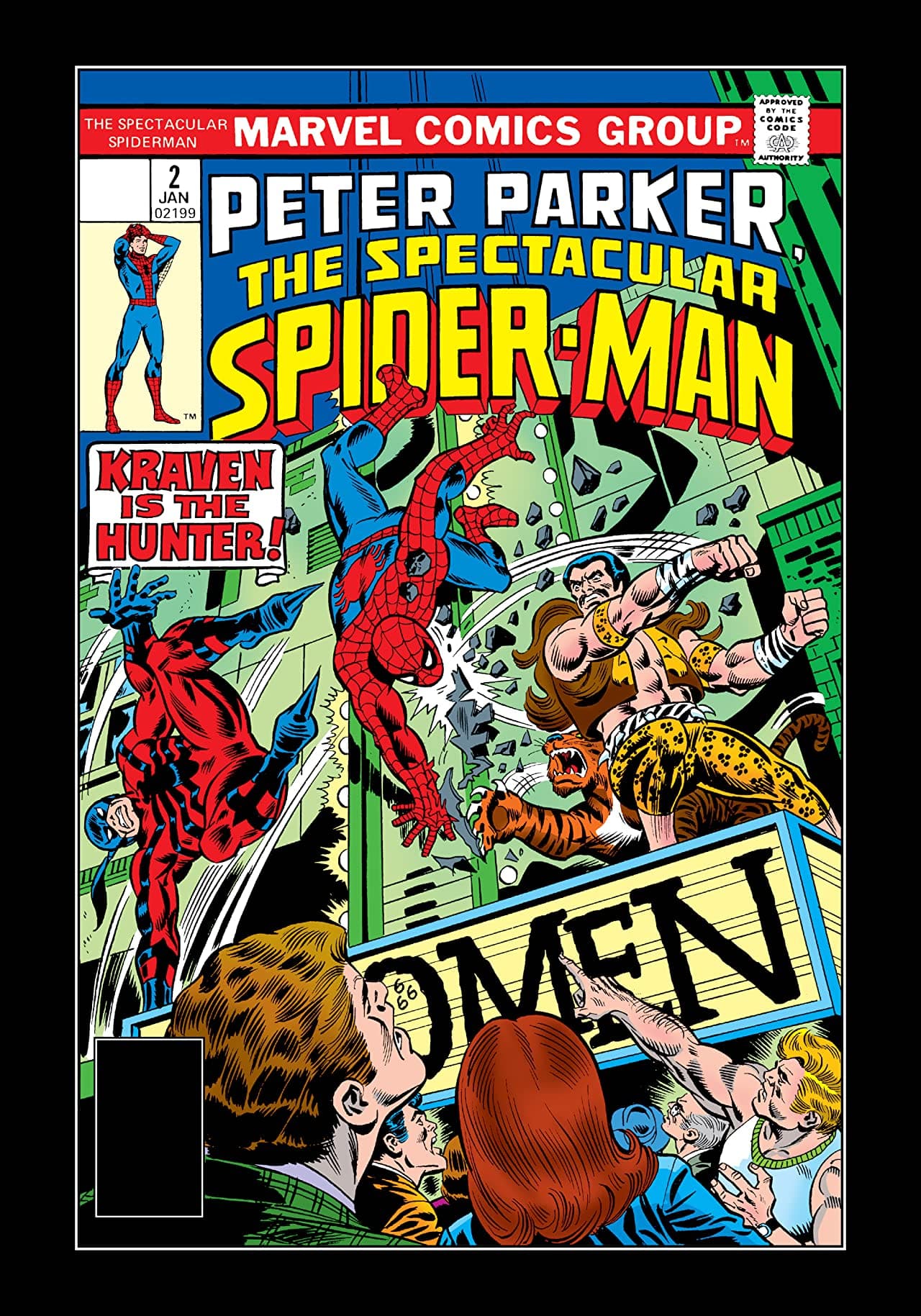 The Spectacular Spider-Man #2 cover