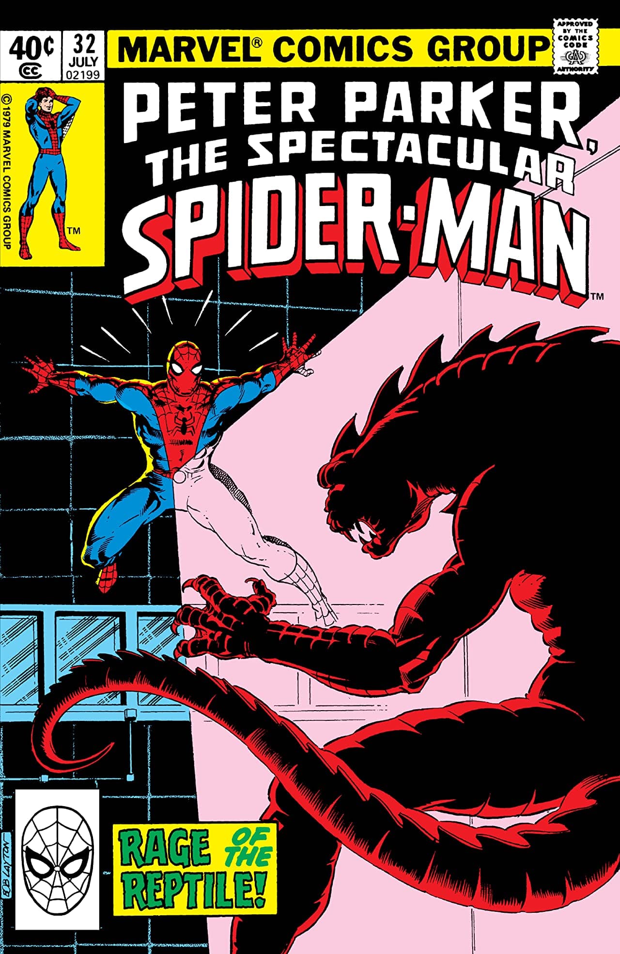 The Spectacular Spider-Man #32 cover