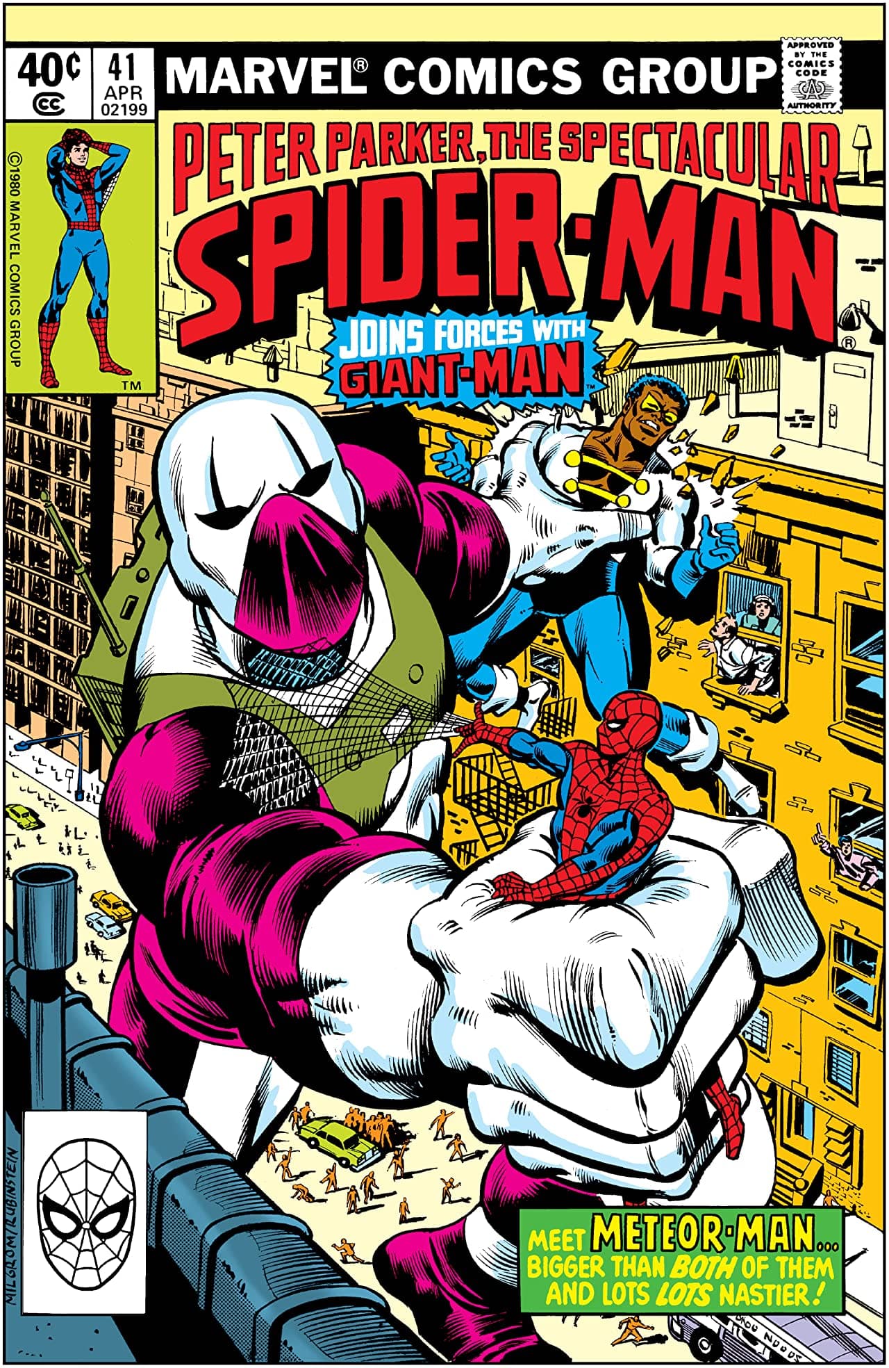 The Spectacular Spider-Man #41 cover