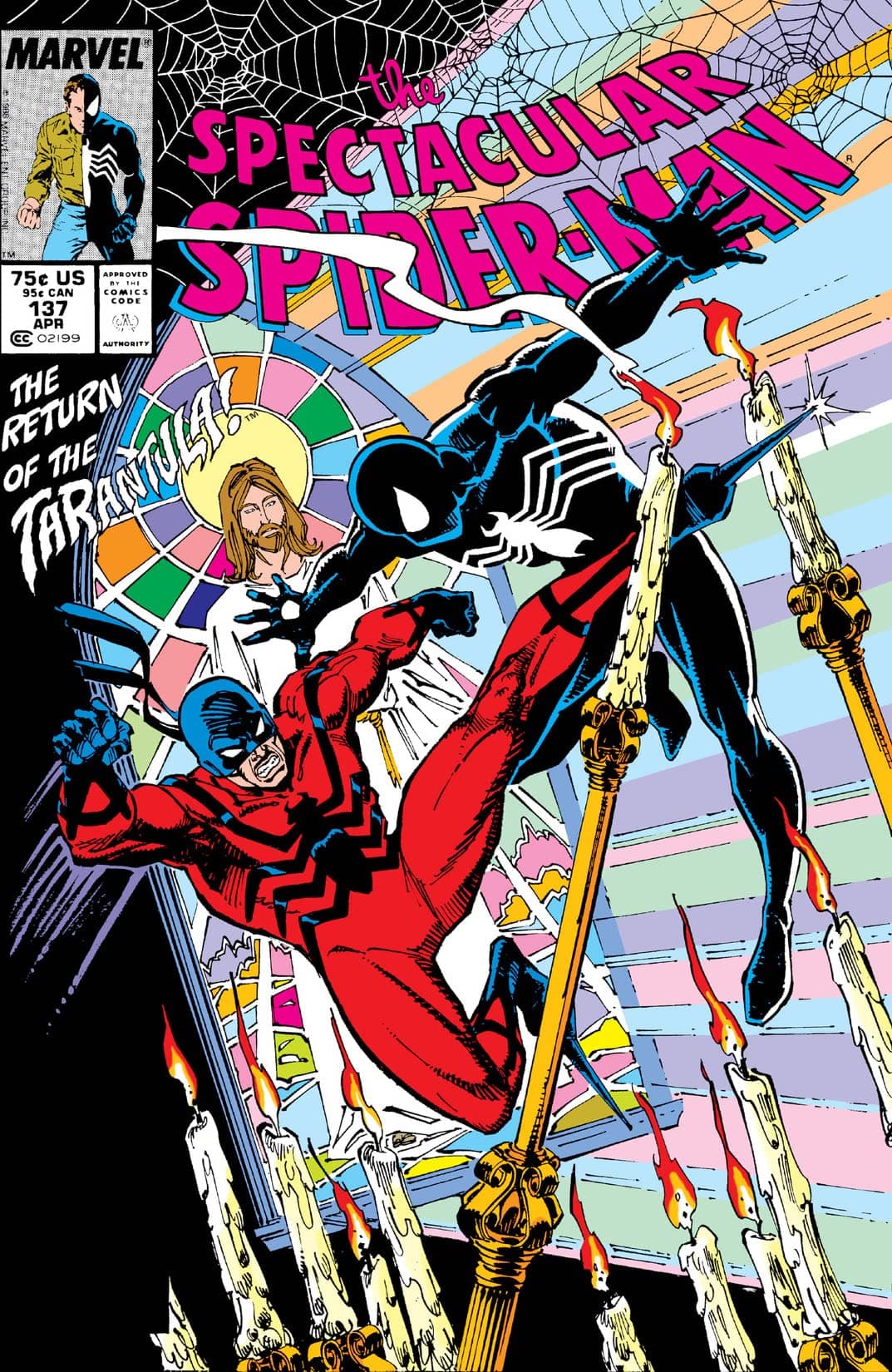 The Spectacular Spider-Man #137 cover