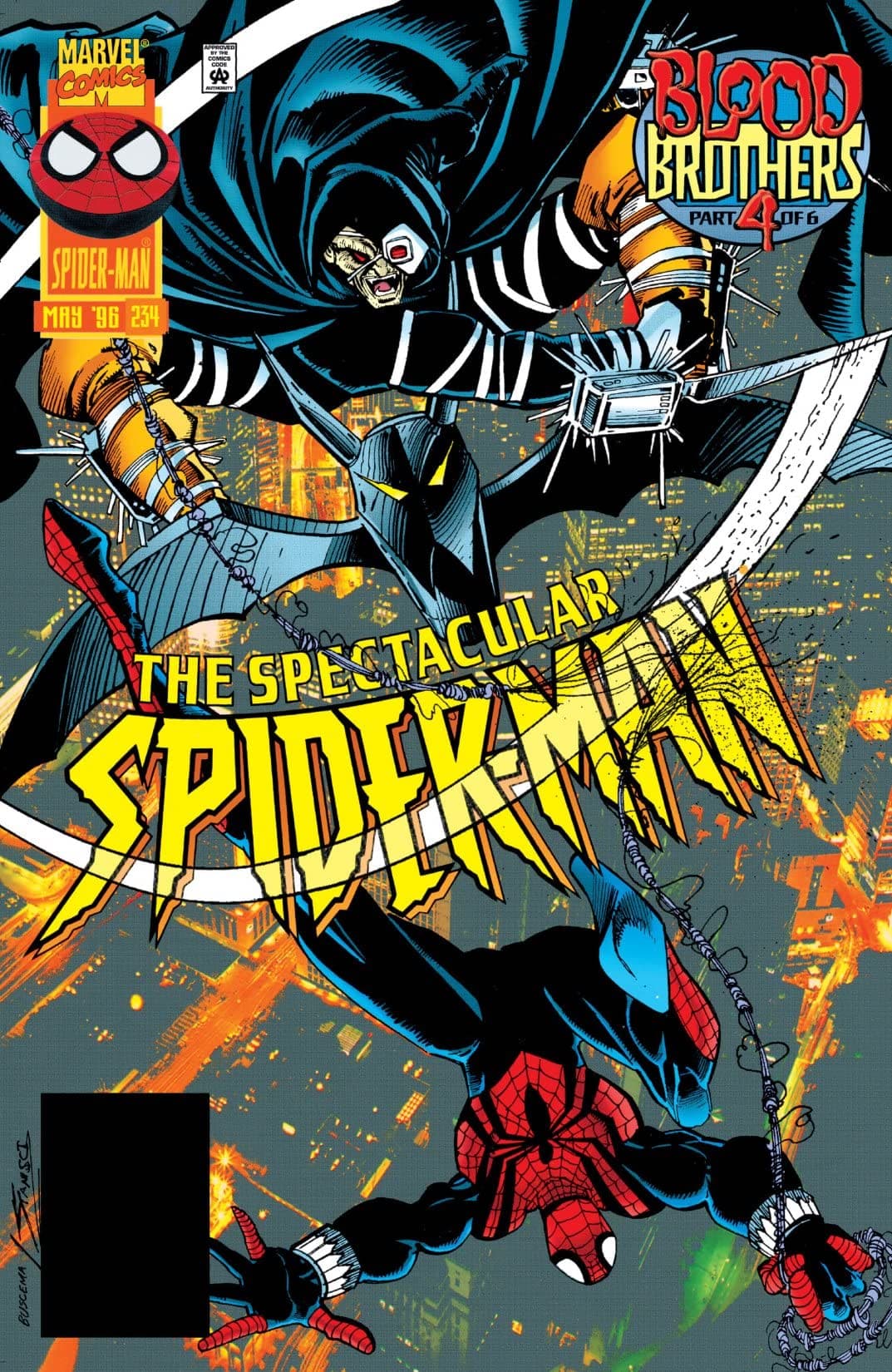 The Spectacular Spider-Man #234 cover