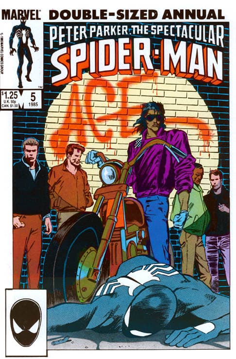 The Spectacular Spider-Man Annual #5 cover