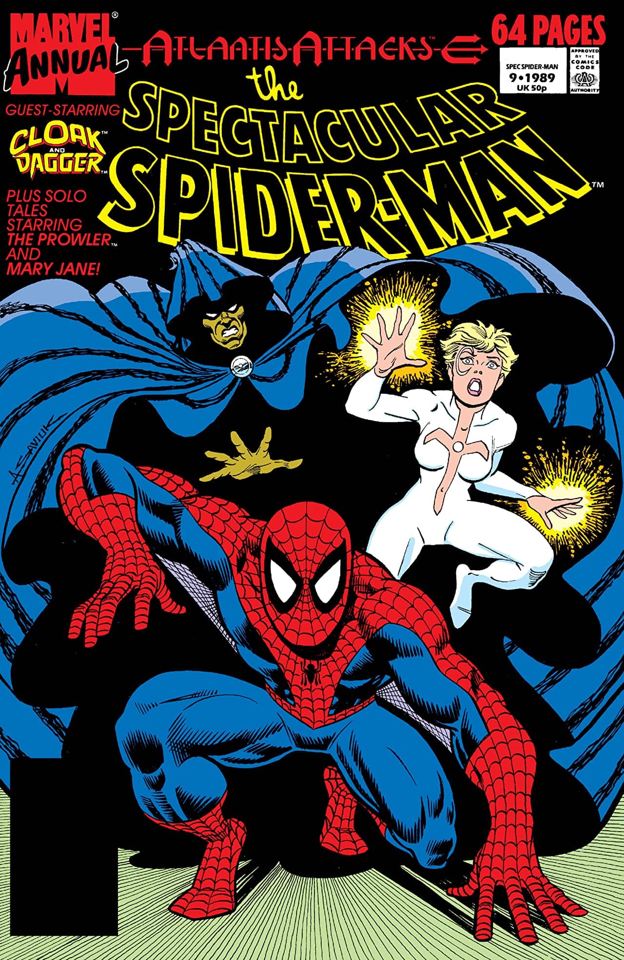 The Spectacular Spider-Man Annual #9 cover