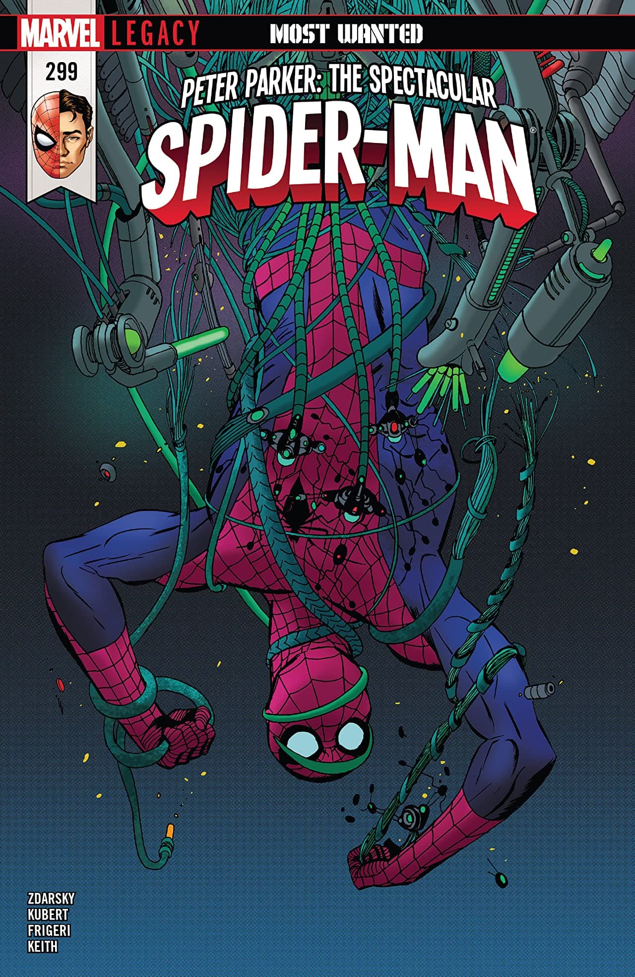 Peter Parker: The Spectacular Spider-Man #299 cover