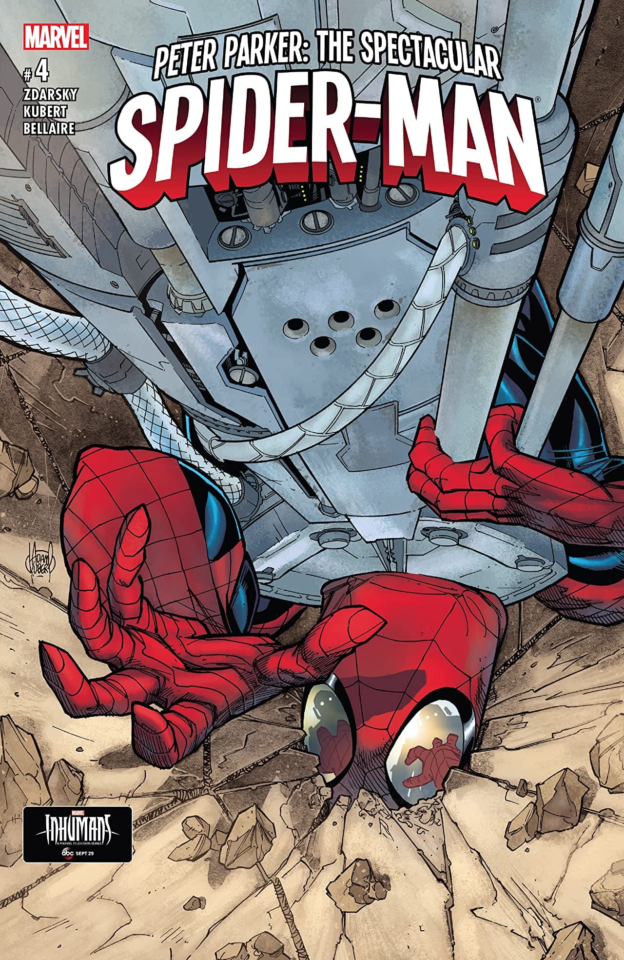 Peter Parker: The Spectacular Spider-Man #4 cover