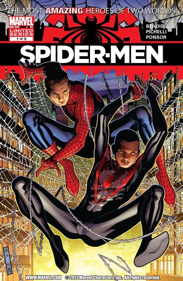 Spider-Men #1 cover