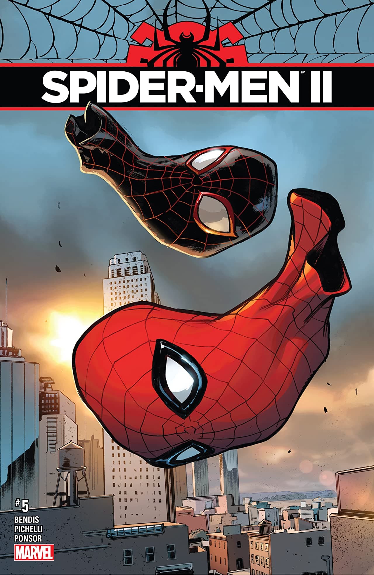 Spider-Men II #5 cover