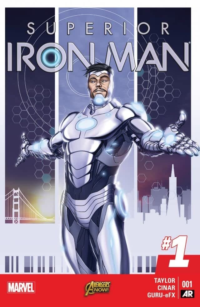 Superior Iron Man cover — © Marvel Comics