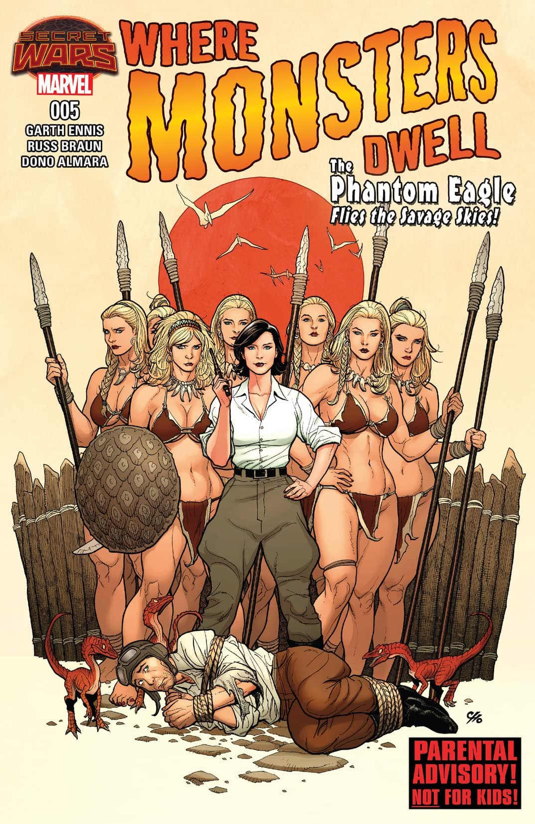 Where Monsters Dwell #5 cover