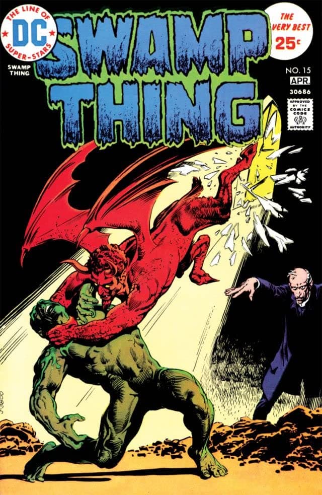 Swamp Thing #15 cover