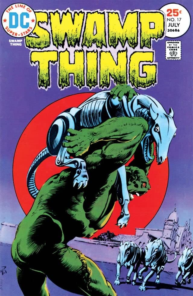 Swamp Thing #17 cover