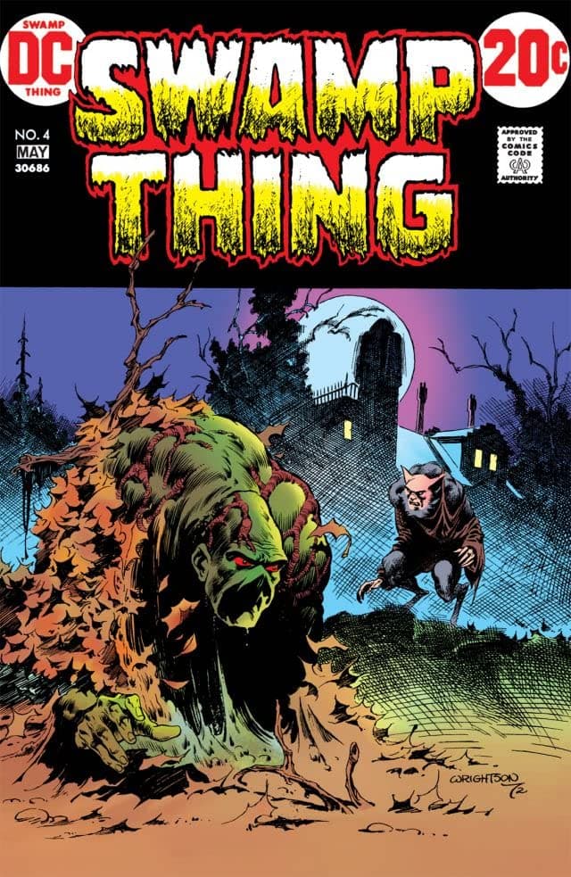Swamp Thing #4 cover