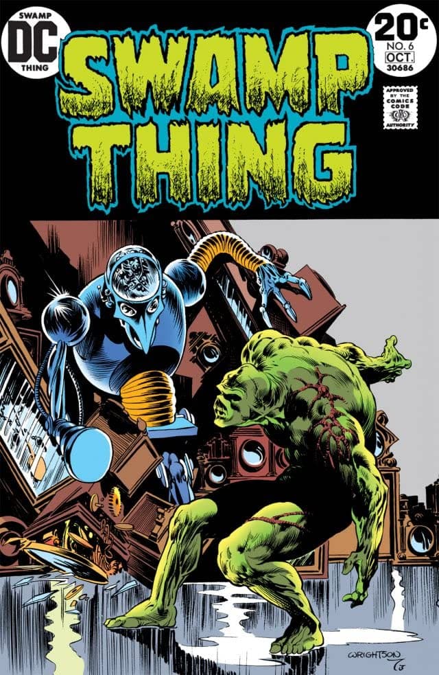 Swamp Thing #6 cover