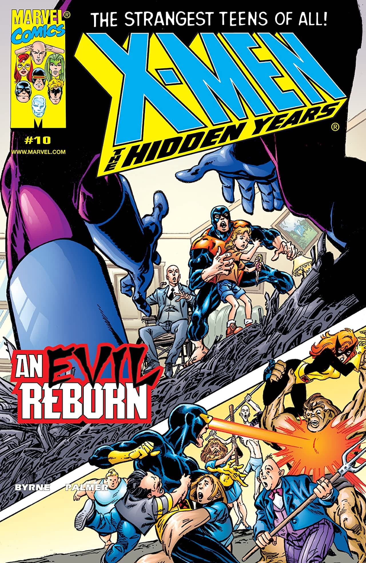 X-Men: The Hidden Years #10 cover
