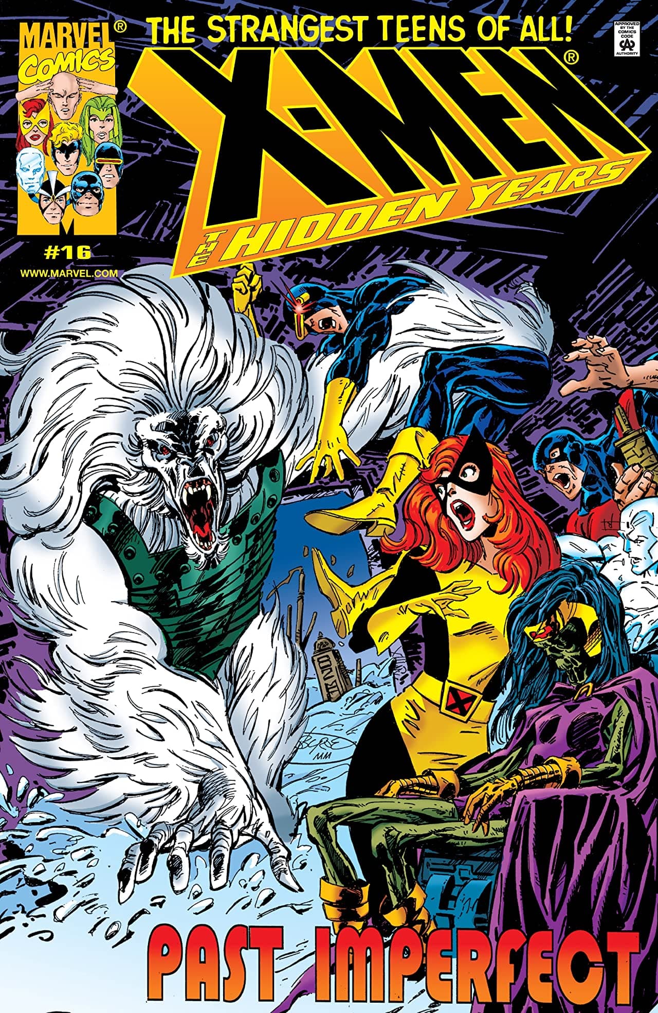 X-Men: The Hidden Years #16 cover