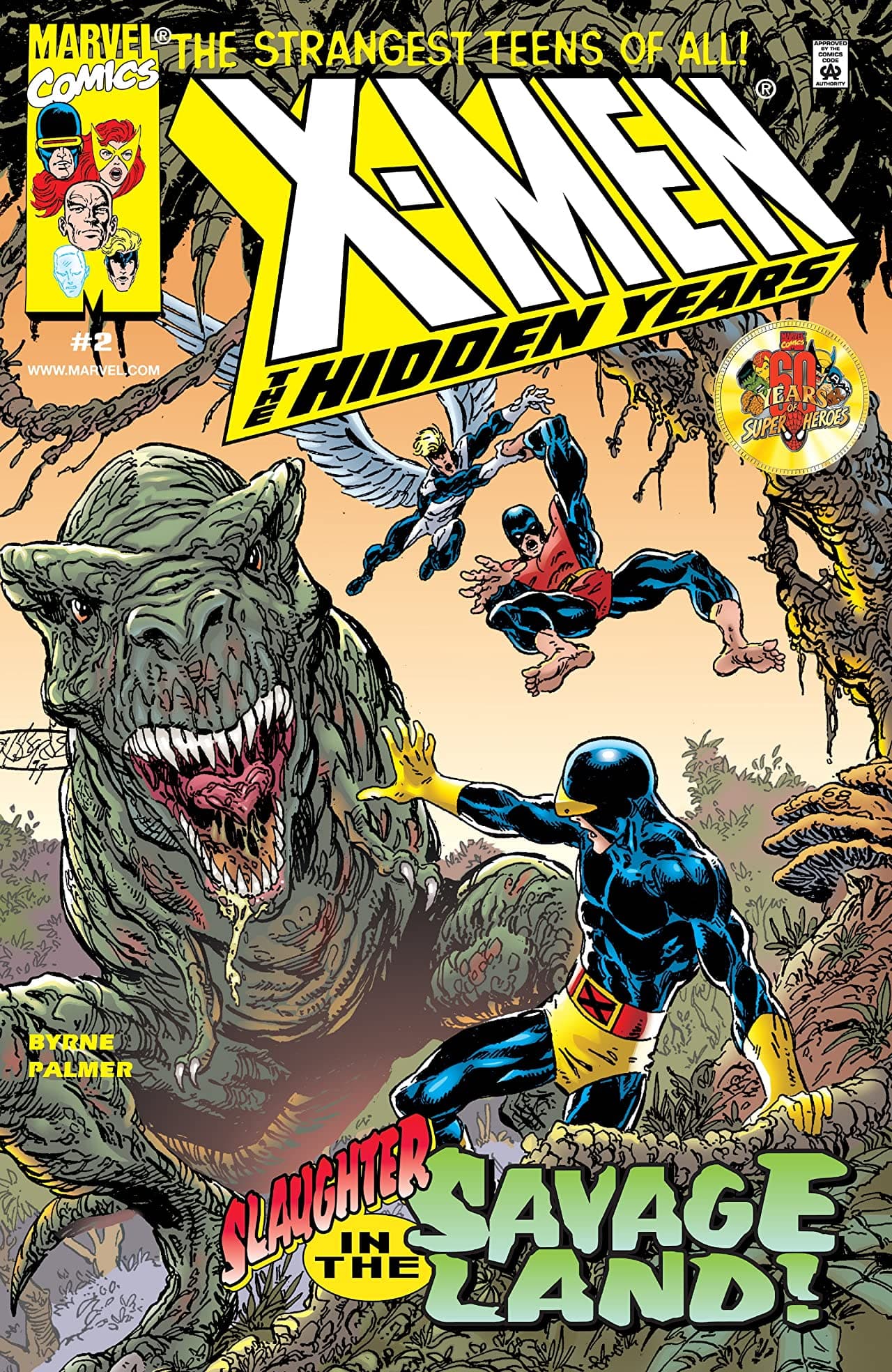 X-Men: The Hidden Years #2 cover