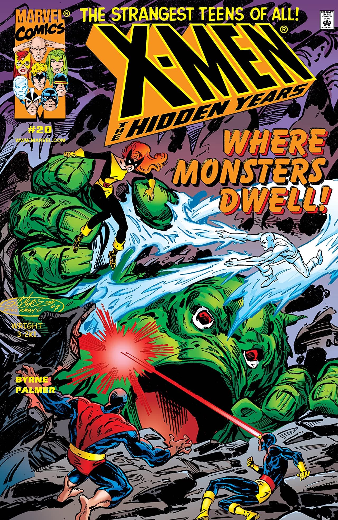 X-Men: The Hidden Years #20 cover