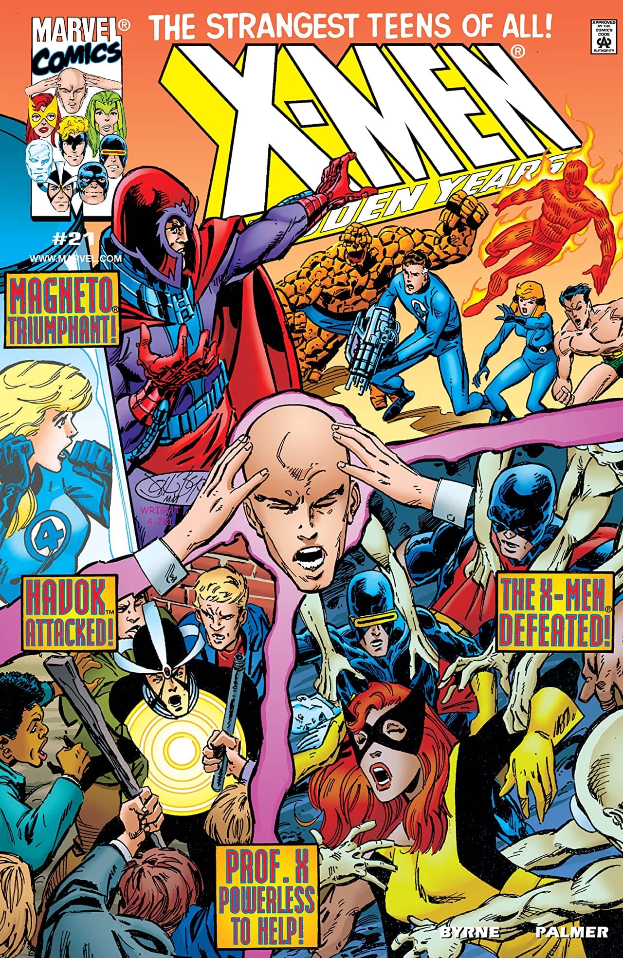 X-Men: The Hidden Years #21 cover