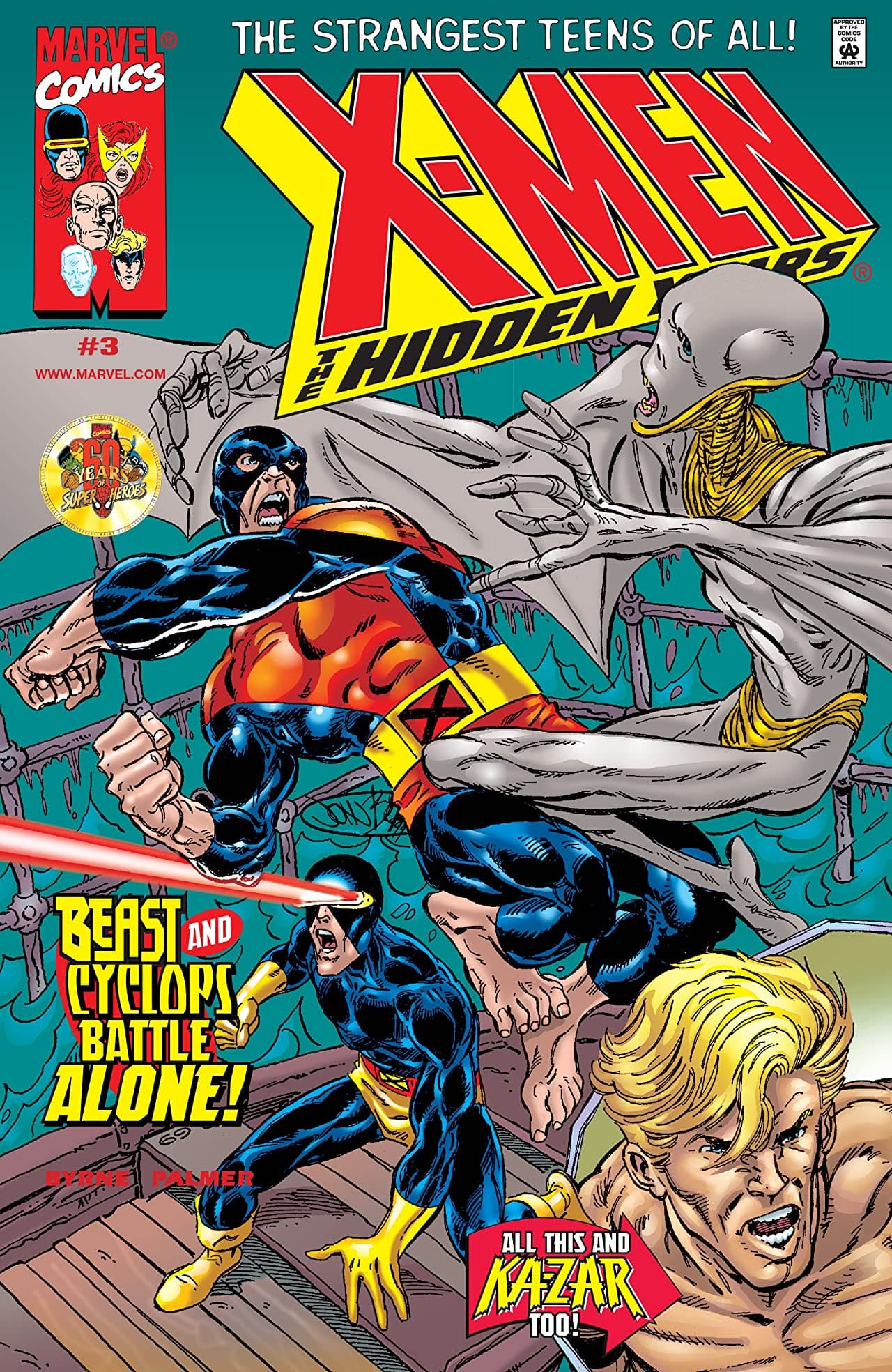 X-Men: The Hidden Years #3 cover