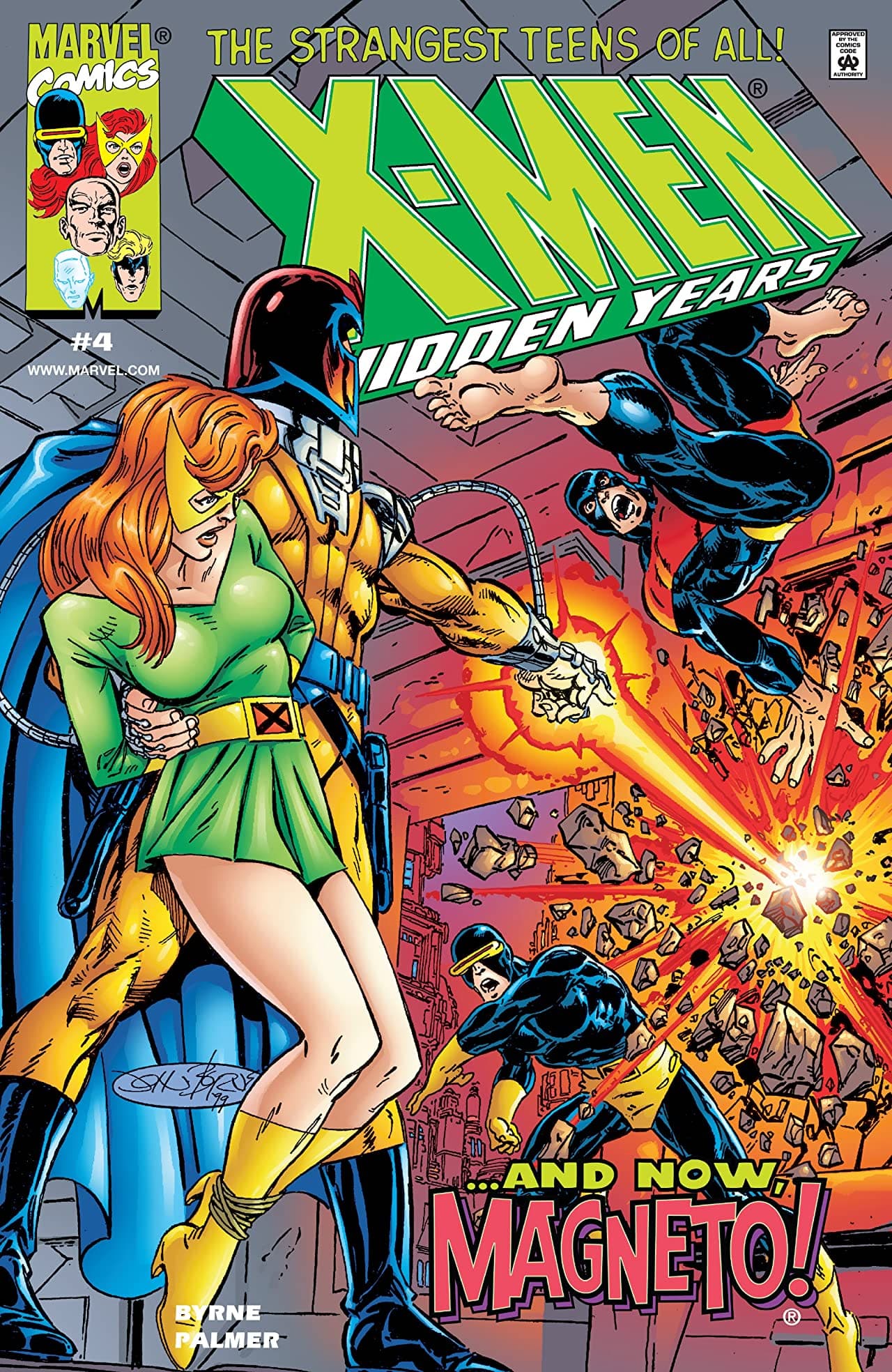 X-Men: The Hidden Years #4 cover