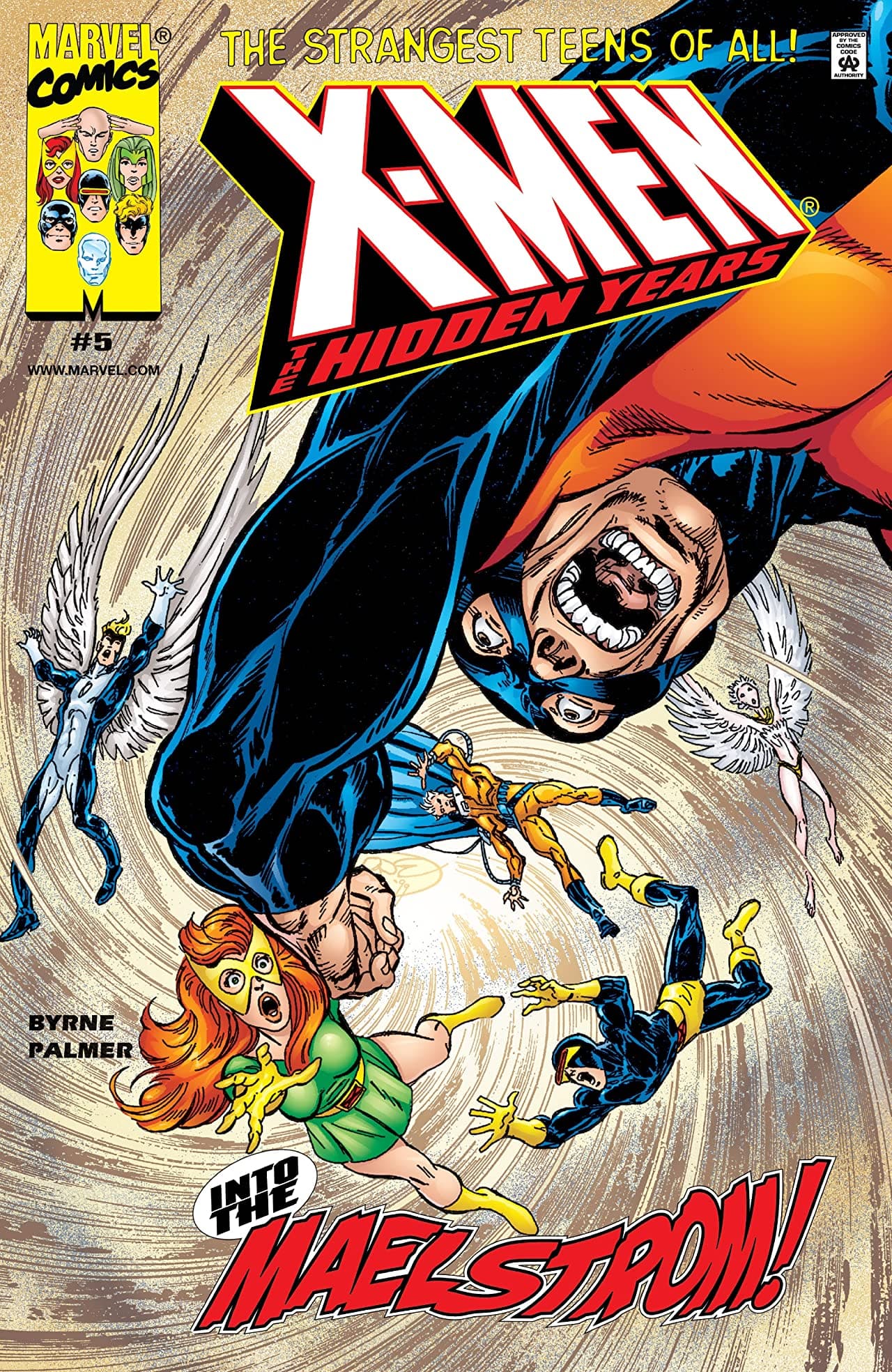 X-Men: The Hidden Years #5 cover